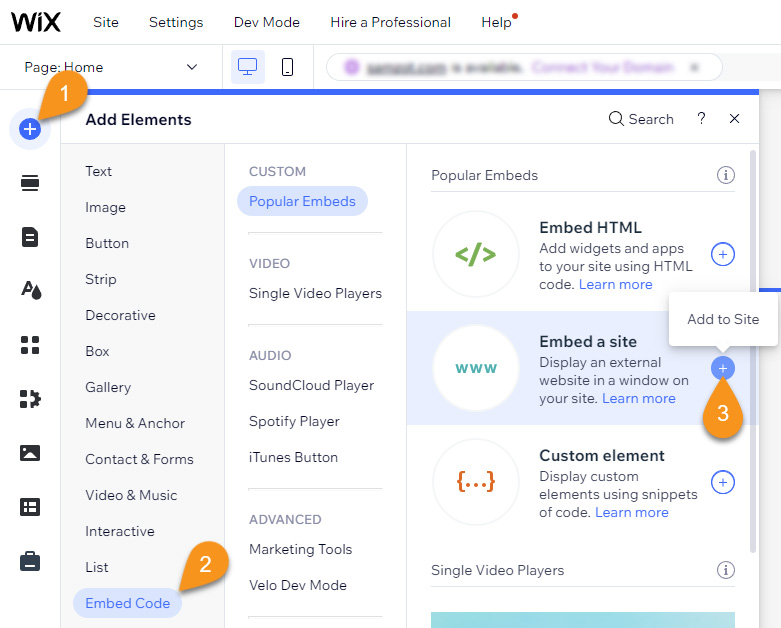 Incorporamento di iGUIDE in WiX
